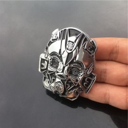 transformadores 3D - metal emblema - autocolante