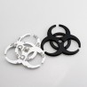 Biohazard 3D - emblema de metal - autocolante