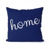 Navy blue geometric - cushion cover - polyester - 45 * 45cmCushion covers