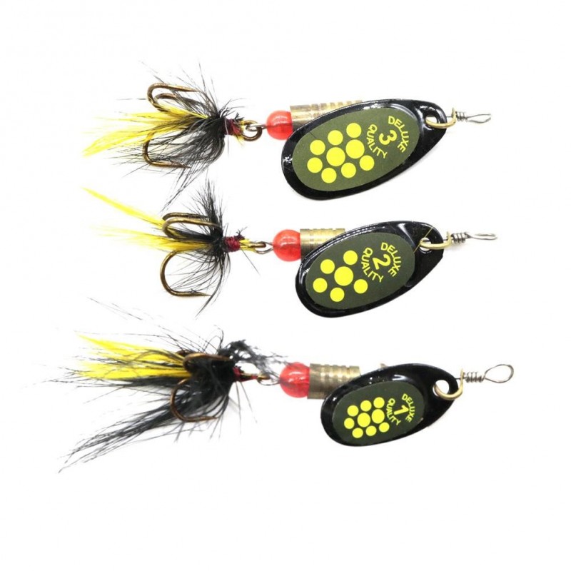 Sequin spoon wobble hook - fishing lure 3.9g - 4.4g - 7.4gTools