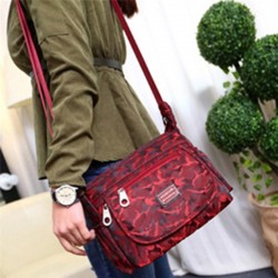 Bolsa de ombro de nylon elegante - impermeável