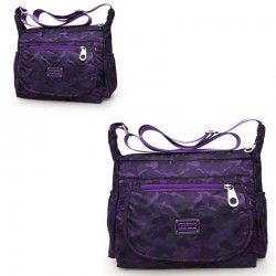 Bolsa de ombro de nylon elegante - impermeável