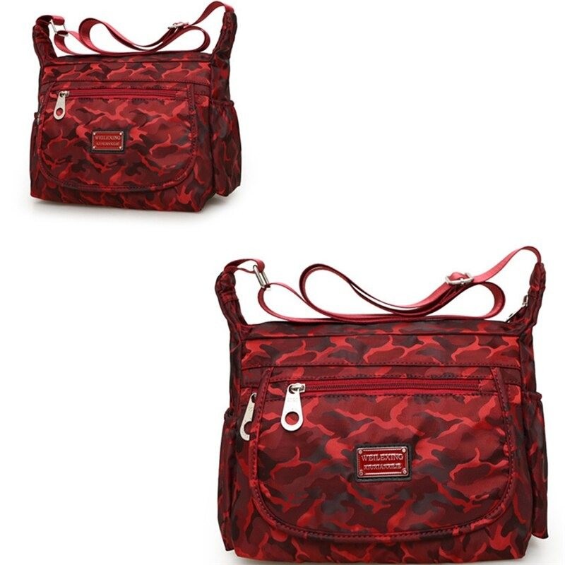 Bolsa de ombro de nylon elegante - impermeável