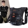 Perna / cintura / ombro pequeno saco - nylon impermeável - unisex