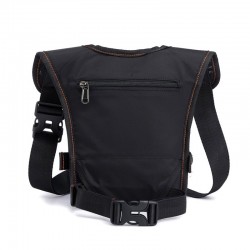 Perna / cintura / ombro pequeno saco - nylon impermeável - unisex