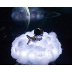 Cloud & astronaut - night light - rainbow effect - LED - USBLights & lighting