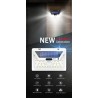 Luz solar LED - ao ar livre - sensor de movimento - parede - à prova d'água - 34 LEDS