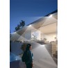 Luz solar LED - ao ar livre - sensor de movimento - parede - à prova d'água - 34 LEDS