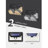 Luz solar LED - ao ar livre - sensor de movimento - parede - à prova d'água - 34 LEDS