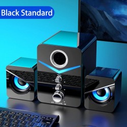 Conjunto de coluna de computador - Bluetooth 5.0 - USB - som estéreo - baixo