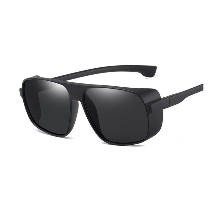 Retro / steampunk sunglasses - with side shields - UV400 - unisexSunglasses