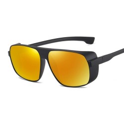 Retro / steampunk sunglasses - with side shields - UV400 - unisexSunglasses