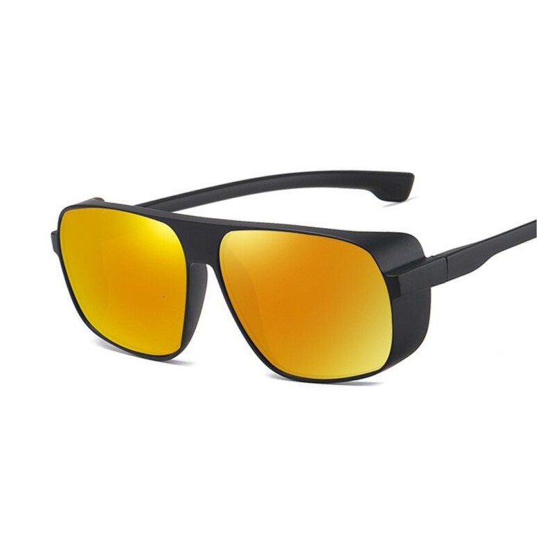 Retro / steampunk sunglasses - with side shields - UV400 - unisexSunglasses