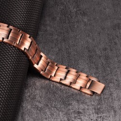 Pulseira de cobre vintage - magnético - saúde - energia - unisex