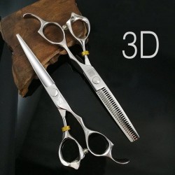Aço inoxidável - tesoura de cabelo profissional