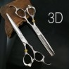 Aço inoxidável - tesoura de cabelo profissional