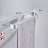 Towel holder - wall mounted - waterproof - kitchen - bathroomBathroom & Toilet