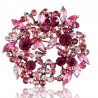 Flores de cristal - broche