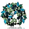 Crystal flowers - broochBrooches