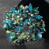 Crystal flowers - broochBrooches