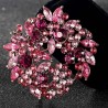 Flores de cristal - broche