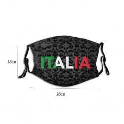 Protetora boca / máscara facial - reutilizável - Italia