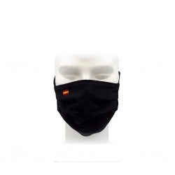 Máscara facial reutilizável - com 2 filtros - lavável - respirável