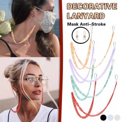 Cadeia multifuncional - suporte para óculos / máscaras de cara - cordão decorativo