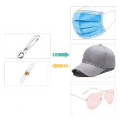 Cadeia multifuncional - suporte para óculos / máscaras de cara - cordão decorativo