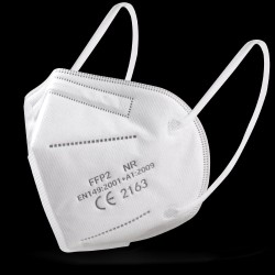 FFP2 - KN95 - PM2.5 - boca protetora antibacteriana / máscara facial - 5-camada - reutilizável - 10 / 20 / 50 / 100 peças