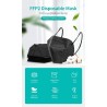 FFP2 - KN95 - PM2.5 - antibacteriana protetora boca / máscara facial - 5-camada - reutilizável - 10 / 50 / 100 peças