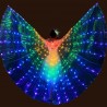 Asas de borboleta LED - show dance / festa fantasia / máscara / halloween