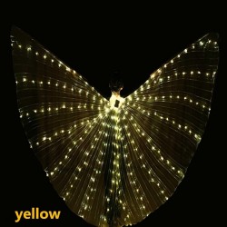 Asas de borboleta LED - show dance / festa fantasia / máscara / halloween