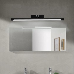 Casa de banho - quarto - luz de espelho LED - lâmpada impermeável - 8W - 12W - AC 90-260V - 40cm - 55cm
