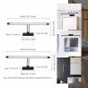 Casa de banho - quarto - luz de espelho LED - lâmpada impermeável - 8W - 12W - AC 90-260V - 40cm - 55cm