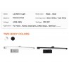 Casa de banho - quarto - luz de espelho LED - lâmpada impermeável - 8W - 12W - AC 90-260V - 40cm - 55cm