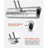 Moderno banheiro espelho luz com interruptor - Lâmpada LED - aço inoxidável - impermeável - 220V - 7W - 9W