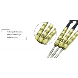 Dragon's emblem darts - copper - steel tips - 3 piecesPuzzles & Games