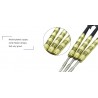 Dragon's emblem darts - copper - steel tips - 3 piecesPuzzles & Games