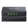 4x1 SPDIF - digital optical audio switcher - Toslink switch box with optical cableElectronics & Tools
