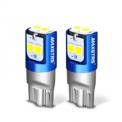 W5W - 3030 - SMD - T10 - LED - carro Canbus bulbo - 2 peças