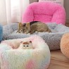 Square pet bed - plush sleeping mat - dogs - catsBeds & mats