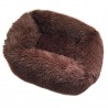 Square pet bed - plush sleeping mat - dogs - cats