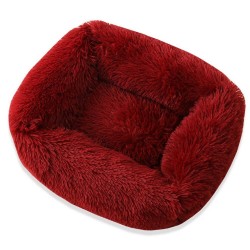 Square pet bed - plush sleeping mat - dogs - catsBeds & mats