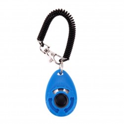 Dog trainer - adjustable keychain with sound - clicker - anti barking device