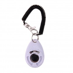 Dog trainer - adjustable keychain with sound - clicker - anti barking device