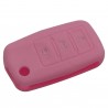 Silicone car key cover - Volkswagen Golf Bora Jetta POLO Passat - Skoda Superb Octavia Fabia - Seat Ibiza Leon