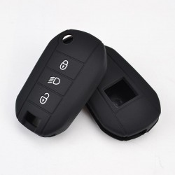 Silicone key fob cover case - Peugeot - 3008 - 208 - 308 - RCZ - 508 - 408