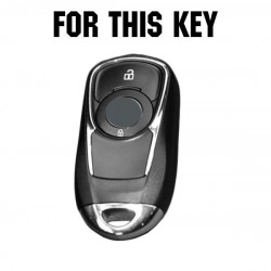 Silicone key case cover - Opel Astra K / Vauxhall Insignia 2015 - 2019