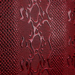 Fashionable leather snake pattern - shoulder / crossbody bag - 3 pieces